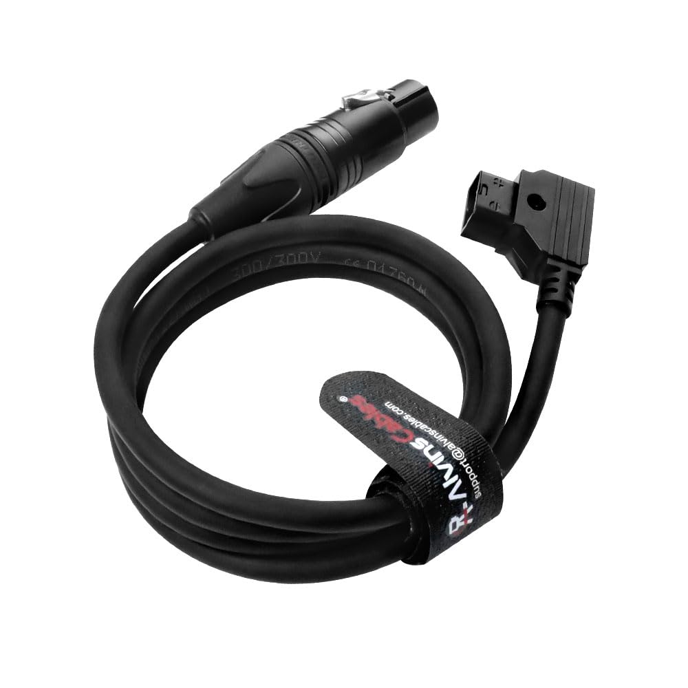 Amazon.com: Alvin's Cables D-tap to XLR 3 Pin Female Power Cable
